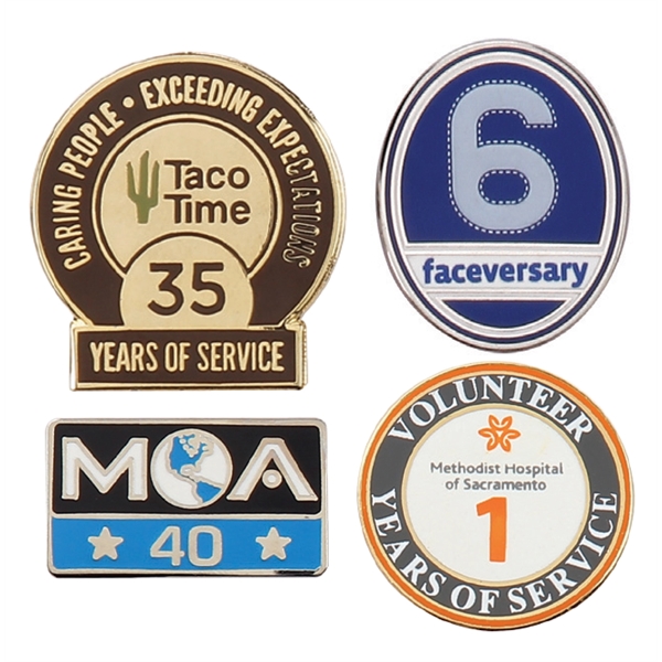 Cloisonne Lapel Pin - Recognition / Years of Service - Cloisonne Lapel Pin - Recognition / Years of Service - Image 0 of 1