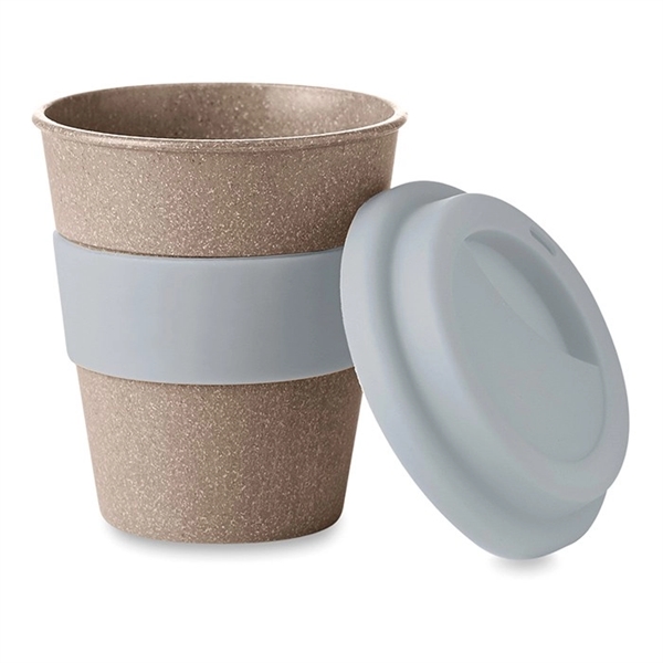 Biodegradable Bamboo Fiber Coffee Cup - Biodegradable Bamboo Fiber Coffee Cup - Image 1 of 4