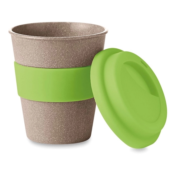Biodegradable Bamboo Fiber Coffee Cup - Biodegradable Bamboo Fiber Coffee Cup - Image 4 of 4