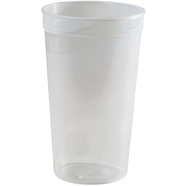 32 oz. Smooth Wall Plastic Stadium Cup - 32 oz. Smooth Wall Plastic Stadium Cup - Image 10 of 10