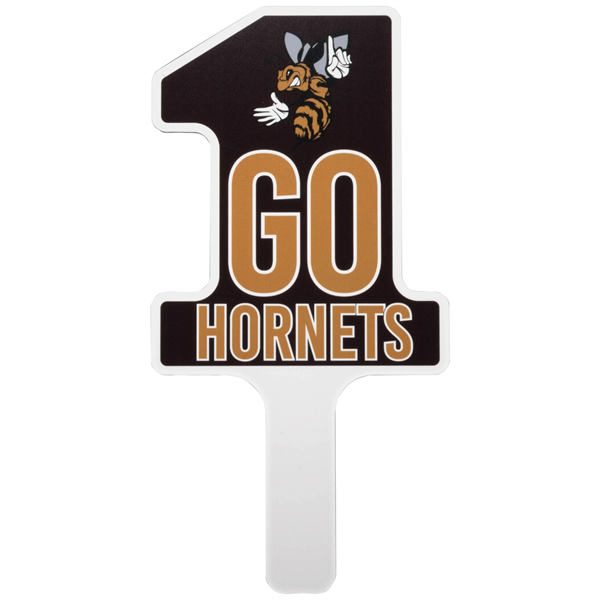 Rally Sign PVC 3mm Stock Shape 48 sq. in. - White - Rally Sign PVC 3mm Stock Shape 48 sq. in. - White - Image 0 of 8