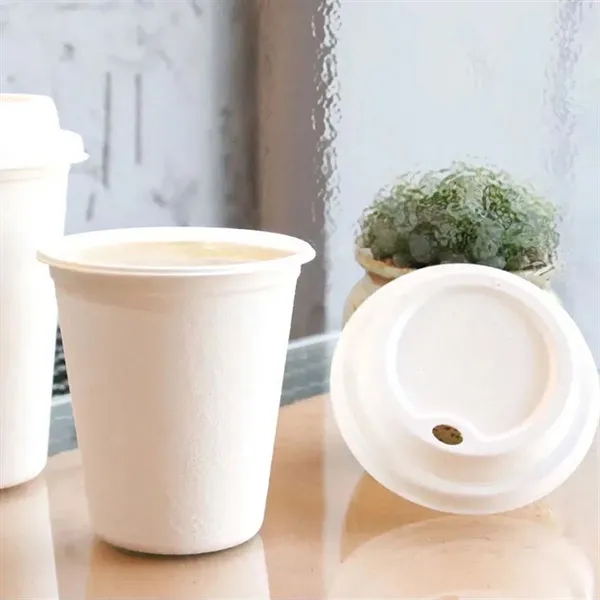 Dining 16oz food safe biodegradable disposable coffee cup - Dining 16oz food safe biodegradable disposable coffee cup - Image 3 of 4