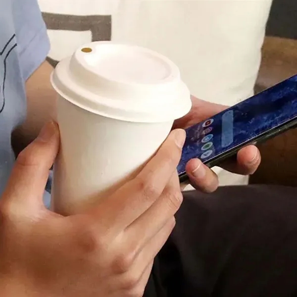 Dining 16oz food safe biodegradable disposable coffee cup - Dining 16oz food safe biodegradable disposable coffee cup - Image 4 of 4