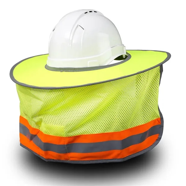 Lightweight Reflective Detachable Hard Hat Sun Shade Brim - Lightweight Reflective Detachable Hard Hat Sun Shade Brim - Image 4 of 9