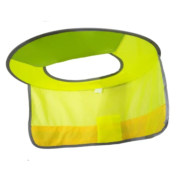 Lightweight Reflective Detachable Hard Hat Sun Shade Brim - Lightweight Reflective Detachable Hard Hat Sun Shade Brim - Image 5 of 9