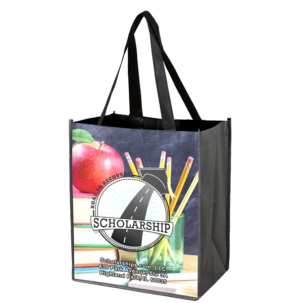 12" x 13" Full-Color Glossy Lamination Tote Bag SOUTH COAST