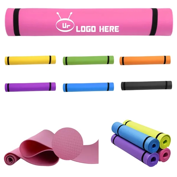 Yoga Embossed Fitness Mat - Yoga Embossed Fitness Mat - Image 0 of 7