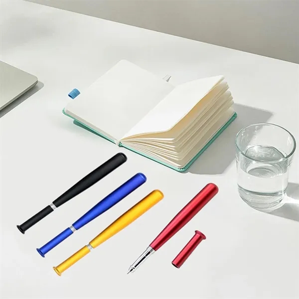 ABS Baseball Bat Shaped Ballpoint Pen - ABS Baseball Bat Shaped Ballpoint Pen - Image 5 of 6