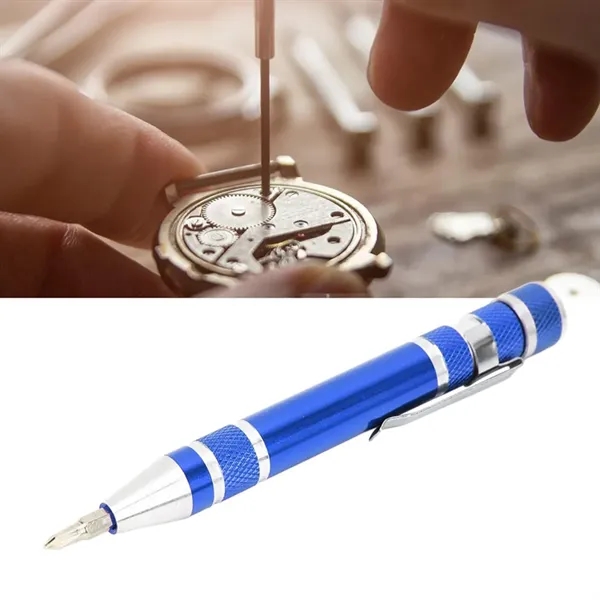 Multi Bit Precision Screwdriver Set with Aluminum Handle - Multi Bit Precision Screwdriver Set with Aluminum Handle - Image 5 of 5