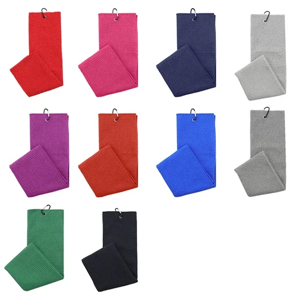 Custom premium men dad husband gifts golf towel with clip - Custom premium men dad husband gifts golf towel with clip - Image 2 of 4