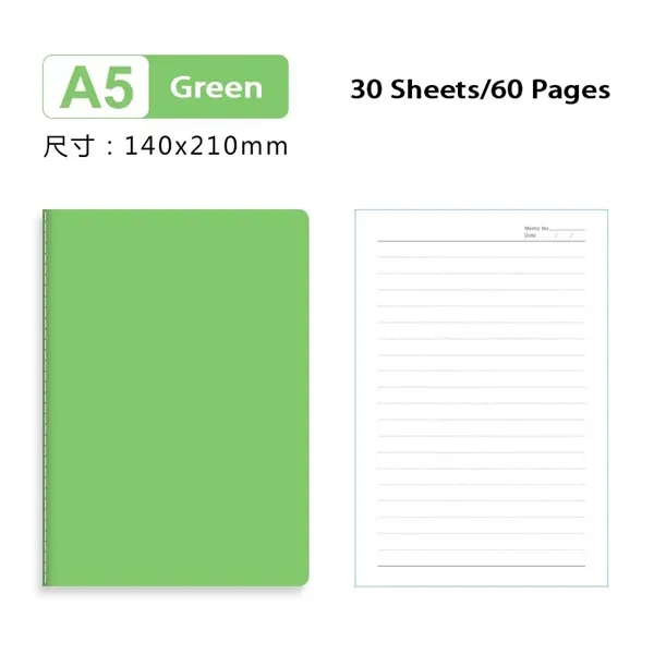A5 Lined Notebook 30 Sheets/60 Pages - A5 Lined Notebook 30 Sheets/60 Pages - Image 9 of 16