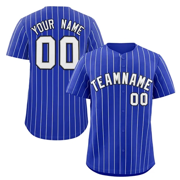 Custom Stripe Fashion Authentic Baseball Jersey for Adult - Custom Stripe Fashion Authentic Baseball Jersey for Adult - Image 1 of 4