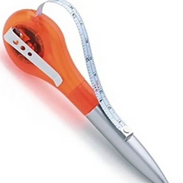 2-in-1 Portable Clips Writing Pen with Built-in Tape Measure - 2-in-1 Portable Clips Writing Pen with Built-in Tape Measure - Image 2 of 7