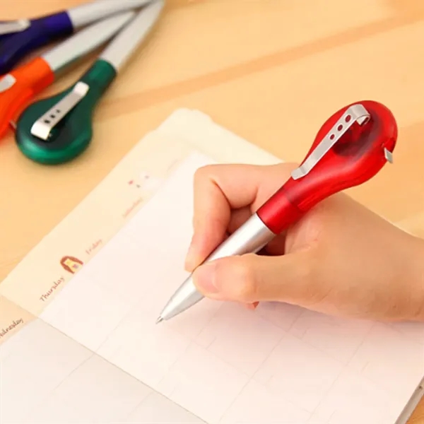 2-in-1 Portable Clips Writing Pen with Built-in Tape Measure - 2-in-1 Portable Clips Writing Pen with Built-in Tape Measure - Image 5 of 7