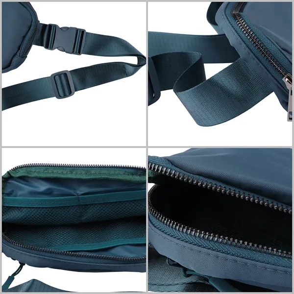 Small Belt Bag Crossbody Fanny Pack W/ Adjustable Strap - Small Belt Bag Crossbody Fanny Pack W/ Adjustable Strap - Image 2 of 2