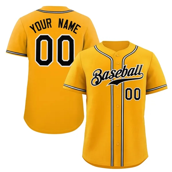 Custom Baseball Jersey Personalized Name Number Logo - Custom Baseball Jersey Personalized Name Number Logo - Image 3 of 4