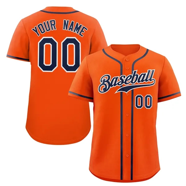 Custom Baseball Jersey Personalized Name Number Logo - Custom Baseball Jersey Personalized Name Number Logo - Image 4 of 4
