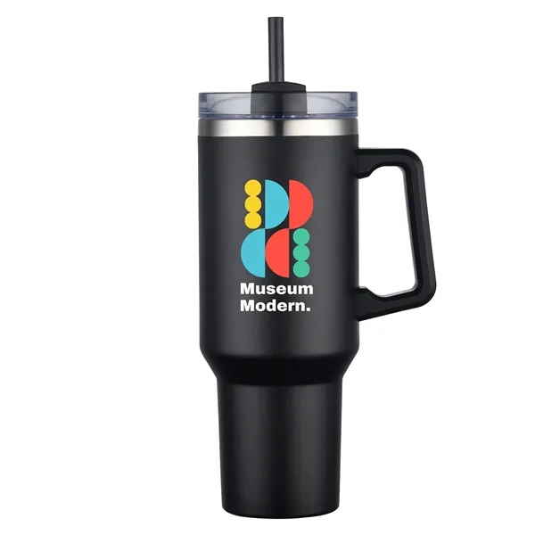 Big Traveler 40 oz Stainless Steel Tumbler - Big Traveler 40 oz Stainless Steel Tumbler - Image 0 of 42