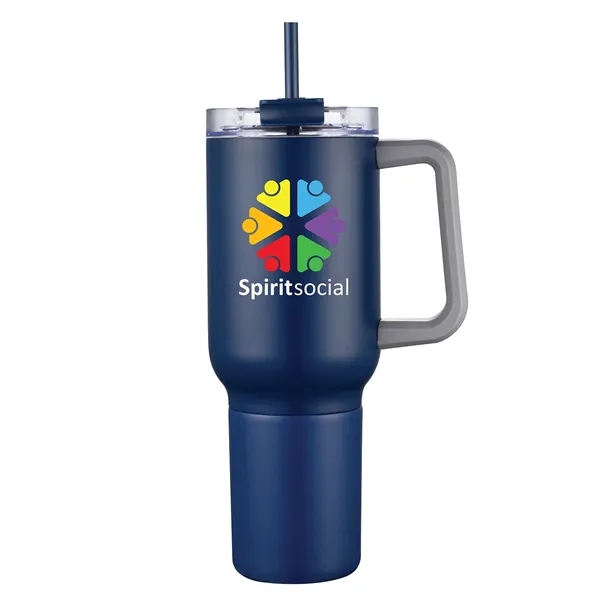 Bernard Two-in-One 21 oz Stainless Steel Travel Mug and Beve - Bernard Two-in-One 21 oz Stainless Steel Travel Mug and Beve - Image 3 of 47