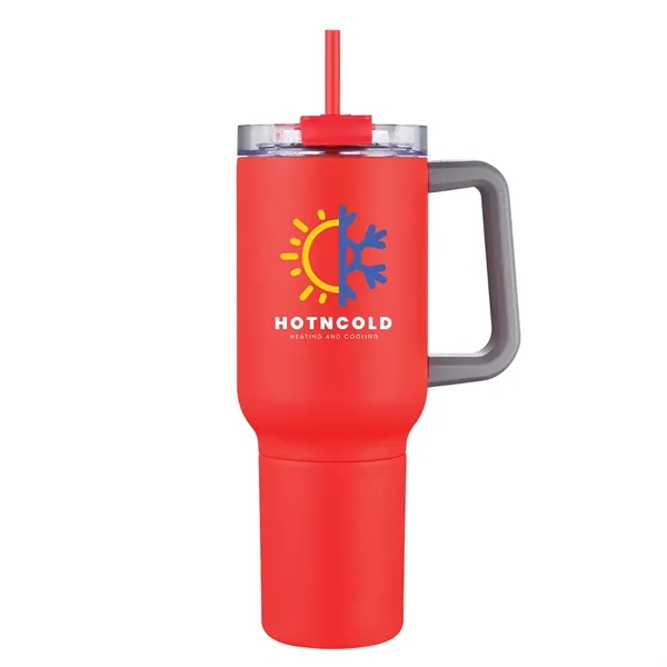 Bernard Two-in-One 21 oz Stainless Steel Travel Mug and Beve - Bernard Two-in-One 21 oz Stainless Steel Travel Mug and Beve - Image 4 of 47