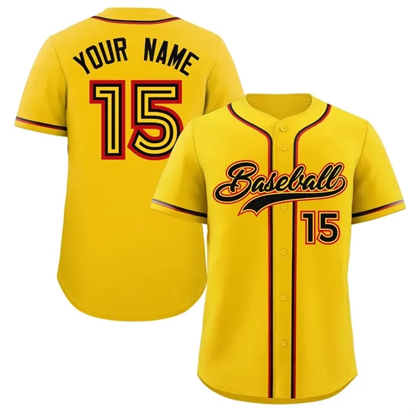 Custom Fashion Baseball Jersey Personalized Name Number Logo - Custom Fashion Baseball Jersey Personalized Name Number Logo - Image 4 of 4