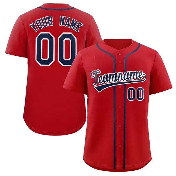 Custom Baseball Jerseys for Team with Logo - Custom Baseball Jerseys for Team with Logo - Image 3 of 4