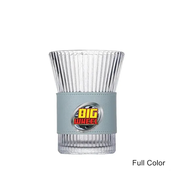 8/10 oz Japanese Style Accordion Ribbed Coffee Glass Cup - 8/10 oz Japanese Style Accordion Ribbed Coffee Glass Cup - Image 1 of 11