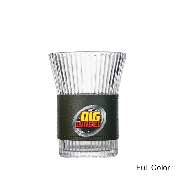 8/10 oz Japanese Style Accordion Ribbed Coffee Glass Cup - 8/10 oz Japanese Style Accordion Ribbed Coffee Glass Cup - Image 4 of 11