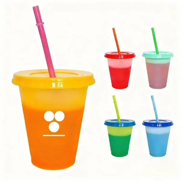 16 oz reusable color changing mug - 16 oz reusable color changing mug - Image 0 of 4