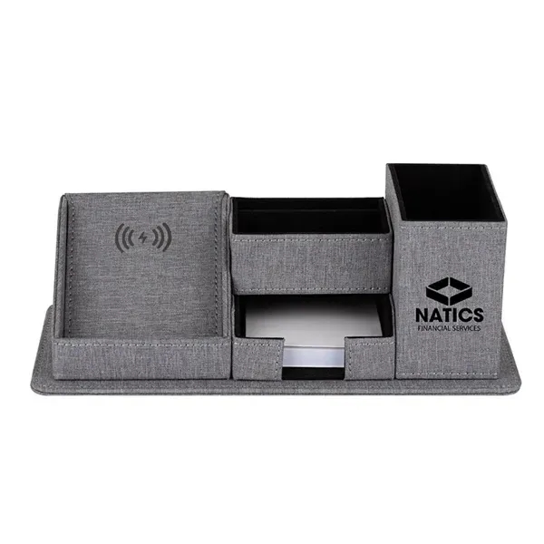 Wireless Charging Desk Organizer - Wireless Charging Desk Organizer - Image 1 of 1