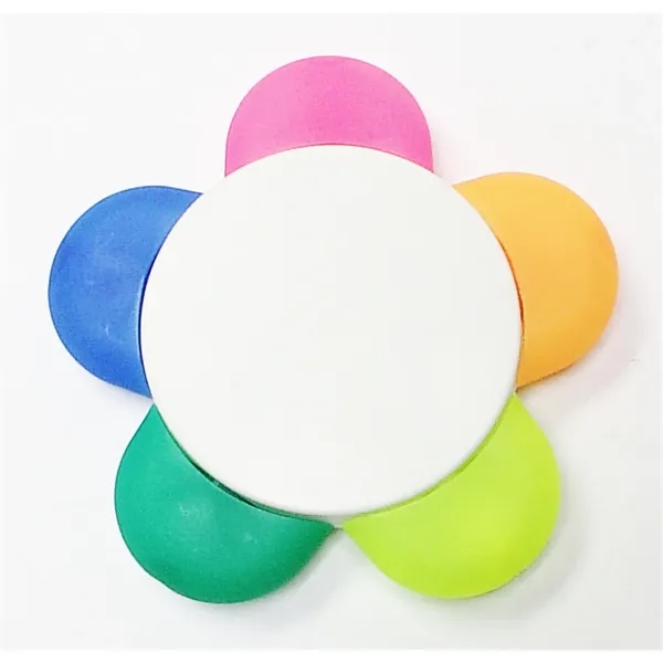 Flower shape 5 color highlighter marker - Flower shape 5 color highlighter marker - Image 1 of 1