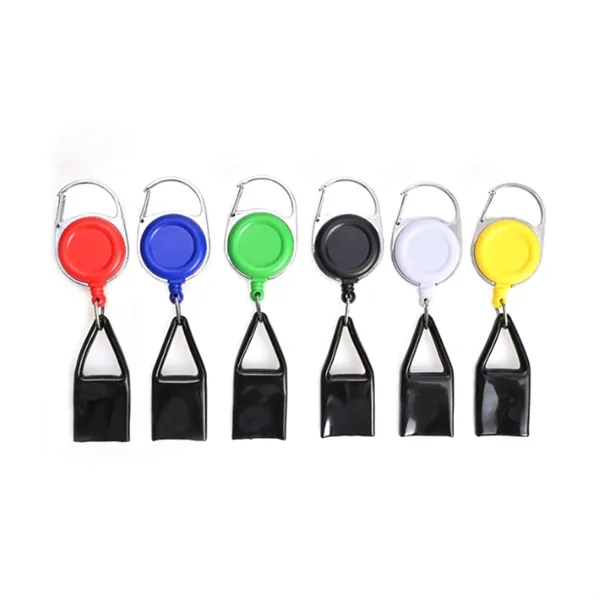 Retractable Lighter Holder with Carabiner Clip - Retractable Lighter Holder with Carabiner Clip - Image 2 of 7