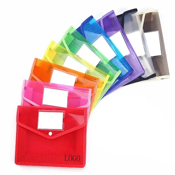 Documents Folder With Snap Closure And Pocket - Documents Folder With Snap Closure And Pocket - Image 1 of 4