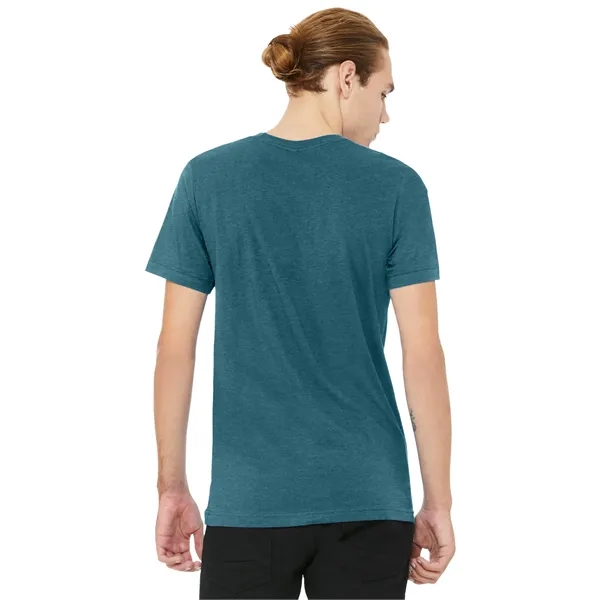 BELLA+CANVAS Unisex Heather CVC V-Neck Tee - BELLA+CANVAS Unisex Heather CVC V-Neck Tee - Image 59 of 69