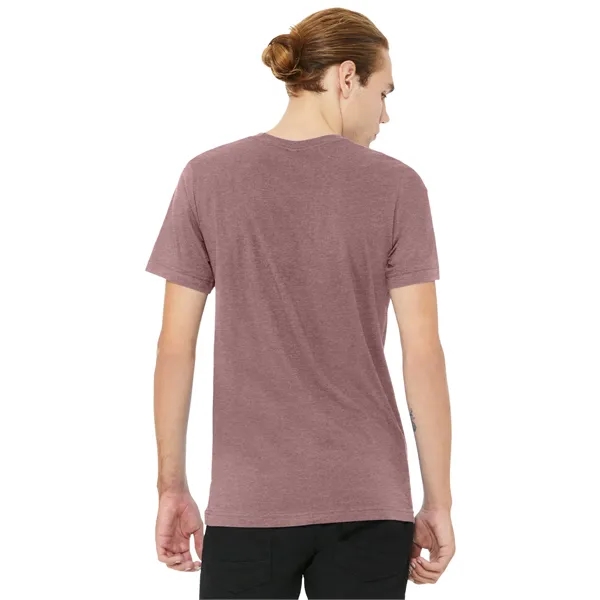 BELLA+CANVAS Unisex Heather CVC V-Neck Tee - BELLA+CANVAS Unisex Heather CVC V-Neck Tee - Image 65 of 69