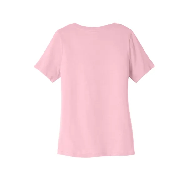 BELLA+CANVAS Women's Relaxed Jersey Short Sleeve V-Neck Tee. - BELLA+CANVAS Women's Relaxed Jersey Short Sleeve V-Neck Tee. - Image 29 of 50
