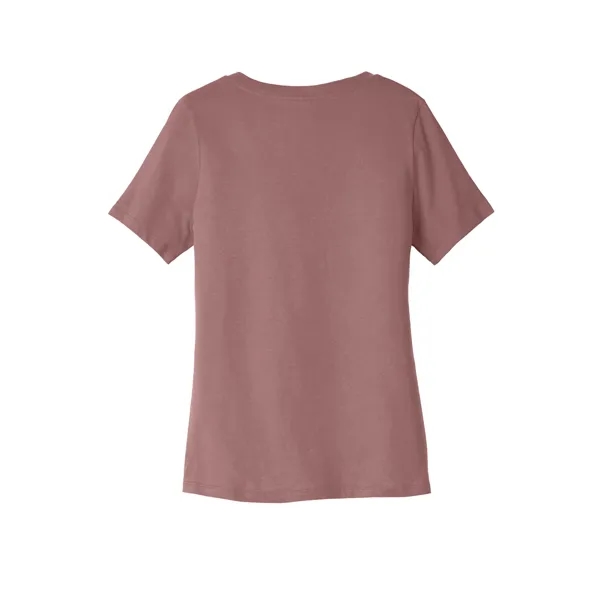 BELLA+CANVAS Women's Relaxed Jersey Short Sleeve V-Neck Tee. - BELLA+CANVAS Women's Relaxed Jersey Short Sleeve V-Neck Tee. - Image 35 of 50