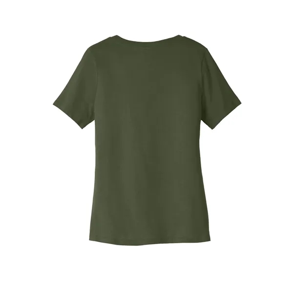 BELLA+CANVAS Women's Relaxed Jersey Short Sleeve V-Neck Tee. - BELLA+CANVAS Women's Relaxed Jersey Short Sleeve V-Neck Tee. - Image 38 of 50