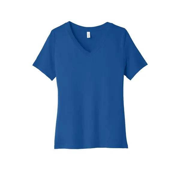 BELLA+CANVAS Women's Relaxed Jersey Short Sleeve V-Neck Tee. - BELLA+CANVAS Women's Relaxed Jersey Short Sleeve V-Neck Tee. - Image 45 of 50