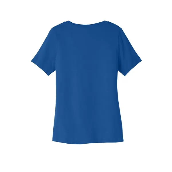 BELLA+CANVAS Women's Relaxed Jersey Short Sleeve V-Neck Tee. - BELLA+CANVAS Women's Relaxed Jersey Short Sleeve V-Neck Tee. - Image 46 of 50