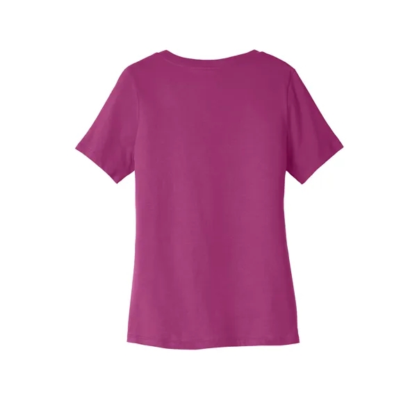 BELLA+CANVAS Women's Relaxed Jersey Short Sleeve V-Neck Tee. - BELLA+CANVAS Women's Relaxed Jersey Short Sleeve V-Neck Tee. - Image 47 of 50
