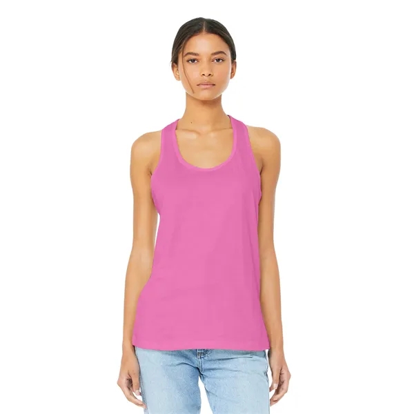 BELLA+CANVAS Women's Jersey Racerback Tank. - BELLA+CANVAS Women's Jersey Racerback Tank. - Image 39 of 54