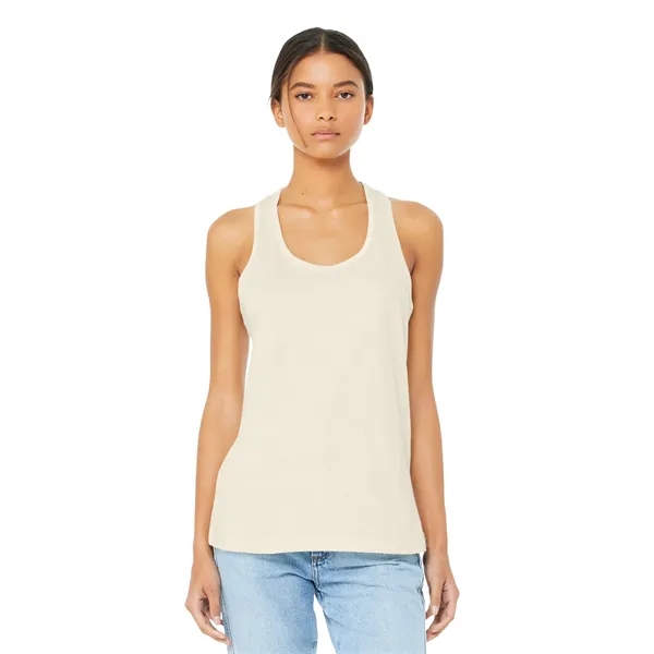 BELLA+CANVAS Women's Jersey Racerback Tank. - BELLA+CANVAS Women's Jersey Racerback Tank. - Image 47 of 54