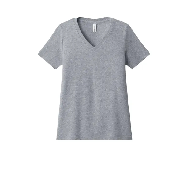 BELLA+CANVAS Women's Relaxed Heather CVC V-Neck Tee - BELLA+CANVAS Women's Relaxed Heather CVC V-Neck Tee - Image 19 of 37