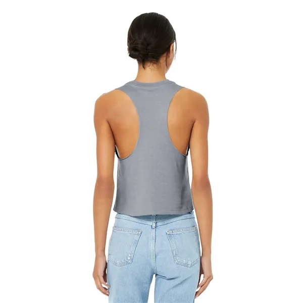 BELLA+CANVAS Women's Racerback Cropped Tank. - BELLA+CANVAS Women's Racerback Cropped Tank. - Image 31 of 52