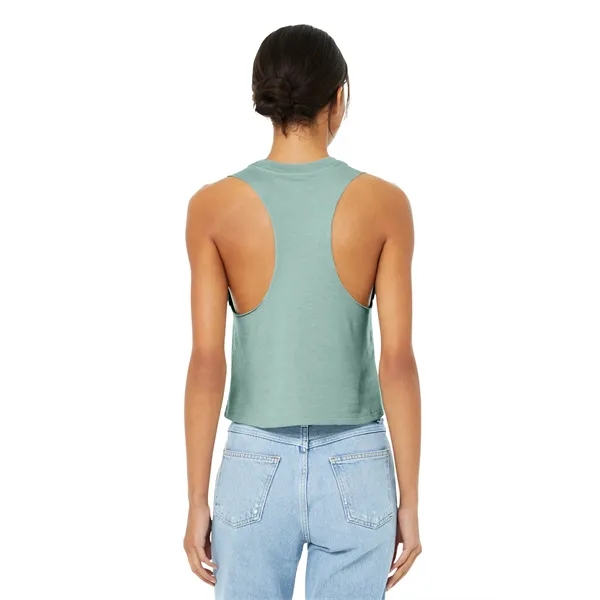 BELLA+CANVAS Women's Racerback Cropped Tank. - BELLA+CANVAS Women's Racerback Cropped Tank. - Image 39 of 52