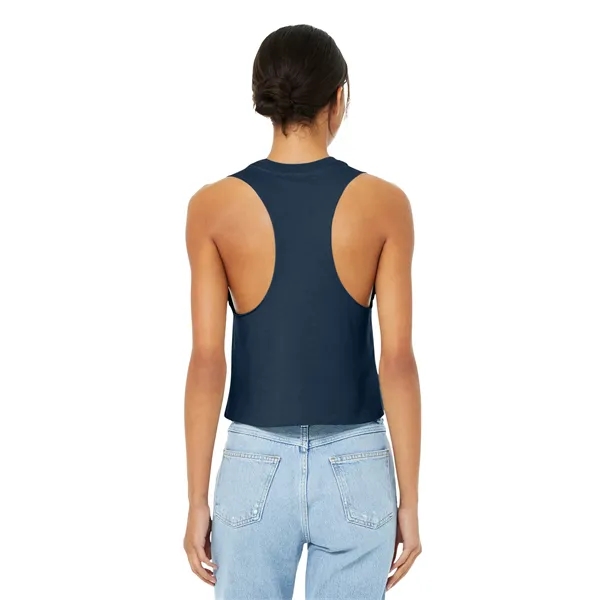 BELLA+CANVAS Women's Racerback Cropped Tank. - BELLA+CANVAS Women's Racerback Cropped Tank. - Image 47 of 52