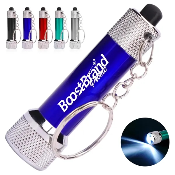 Mini LED Flashlight Keyring - Mini LED Flashlight Keyring - Image 0 of 4