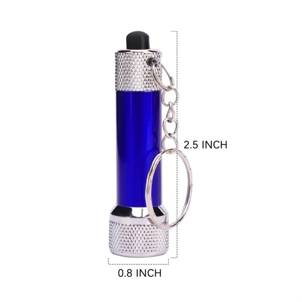 Mini LED Flashlight Keyring - Mini LED Flashlight Keyring - Image 1 of 4