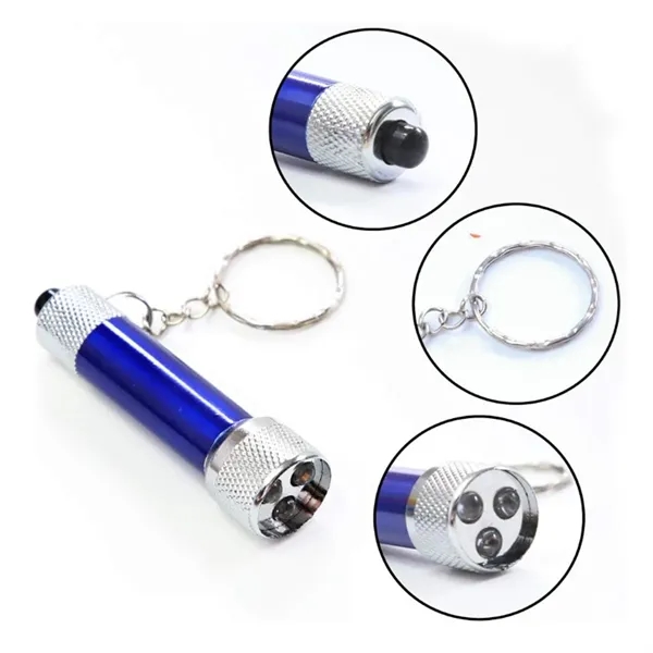 Mini LED Flashlight Keyring - Mini LED Flashlight Keyring - Image 3 of 4